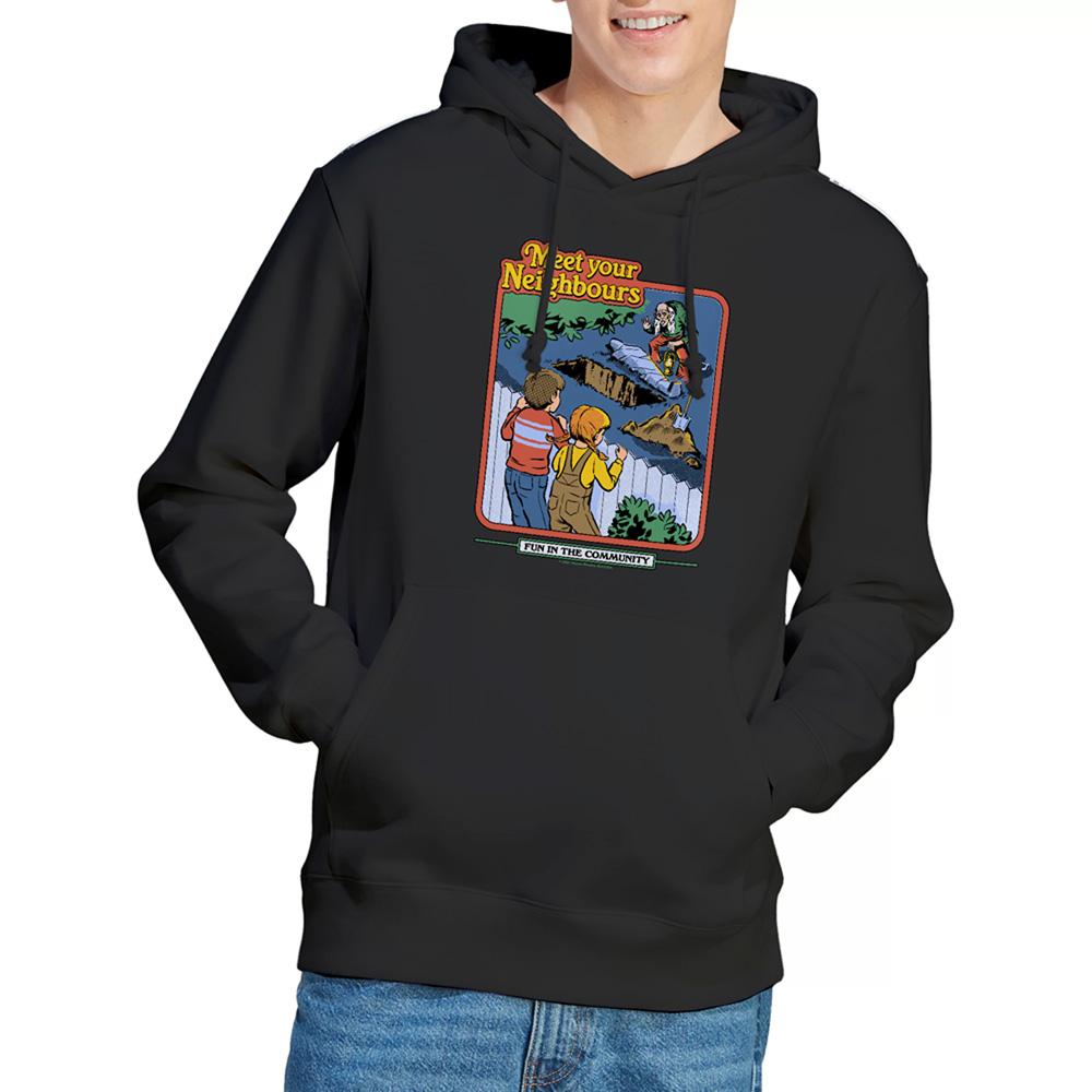 Steven Rhodes Unisex Adult Meet Your Neighbours Hoodie