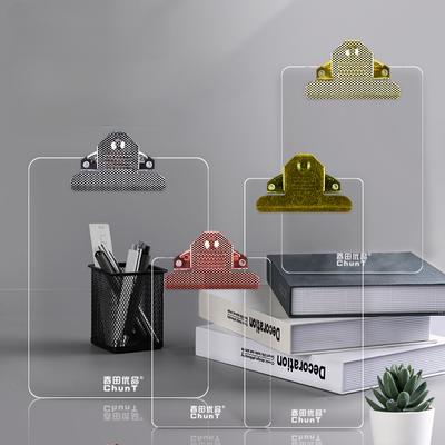 Acrylic Transparent Small Note File Clip Board A4 A5 B6 A6 A7 Board Clip Student Pad Note Clip Restaurant Menu Clip Clipboard
