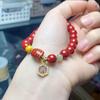 Medium Crystal Sand Single-Strand Bracelet: Simple, Versatile, Fashionable, Exquisite, Unisex Live Stream Accessory