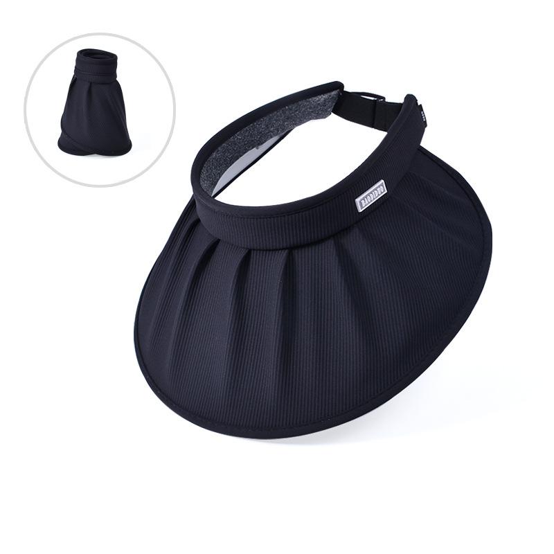 8492 Summer Shade Shell Hat Versatile Sunscreen Hat Outdoor Travel Big Brim Color Changing Empty Top Hat Children