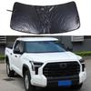Black Car Sun Shade Windshield Window Cover For Toyota Tundra/Sequoia +