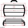 Subwoofer Speaker Protection Bar: 6.5"/8"/10"/12" Anti-Collision Guard Horn 