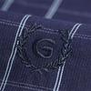 Goldlion Men's Long Sleeve Casual Plaid Shirt