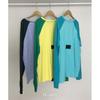 The Pink Men Titi Oversized Raglan Color Patch Long Sleeve Tee