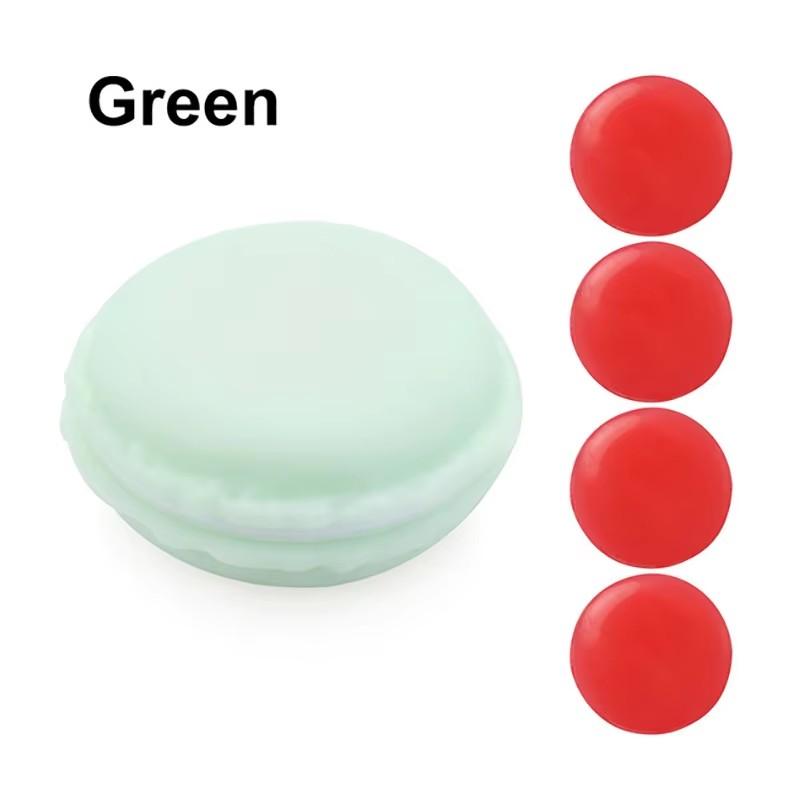 1/6ks Macaron Diamantové malování Lepicí Hliněná Úložná Krabička Vrtací Bláto Výšivka Křížový Steh Úložný Kontejner DIY Nástroje pro Nail Art