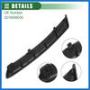 Rear Left Right Bumper Bracket, Driver Passenger Side Bumper Support, for Toyota Camry 2018-2021, Plastic, No.5216506030, Black, 1 Pair Auto