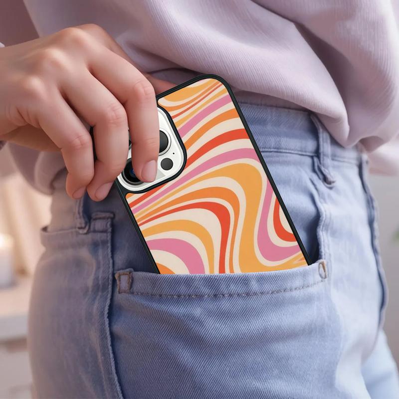 Liquid Swirl Abstract Pattern Phone Case For iPhone 17 Air 15 16e 14 13 Pro Max Coque 12 11 Pro Max PLUS cover