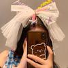Birthday Hat Mesh Headband with Bow for Girls - Perfect for Celebrations and Photos