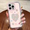 Personalized love English applicable iPhone17ProMax mobile phone case 14 Apple 13 fine hole 12/15 simple 16