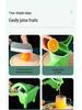 Manual Multifunctional Lemon Juicer - Portable Plastic Press for Small Fruits