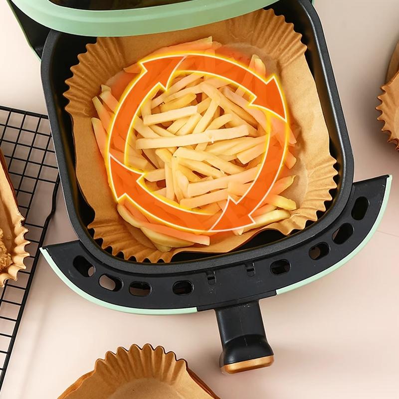 Fritteuse Absorptionspapier Kuchenform Einweg Grillpapier Backpapier