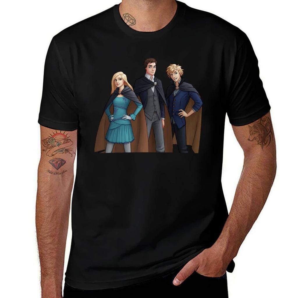 Keeper Of The Lost Cities Character TShirt Large Size Short Sleeve TShirt