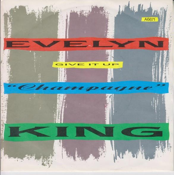 7inch Record EVELYN KING / SPARKS - Give It Up A6671 Epic 1985 UK Dance & Electronica Used