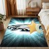 Philadelphia Eagles Night Game Rug Game Carpet, Floor Mat for Bedroom Living Room Entryway Rug, Home Decor Idea Gift for Christmas birthday