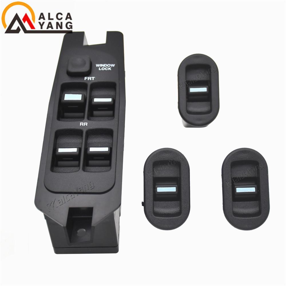 Master Power Window Switch Black For Daewoo Nexia N100 N150 Saloon 1997-2008 96179136 96179135 Car Accessories