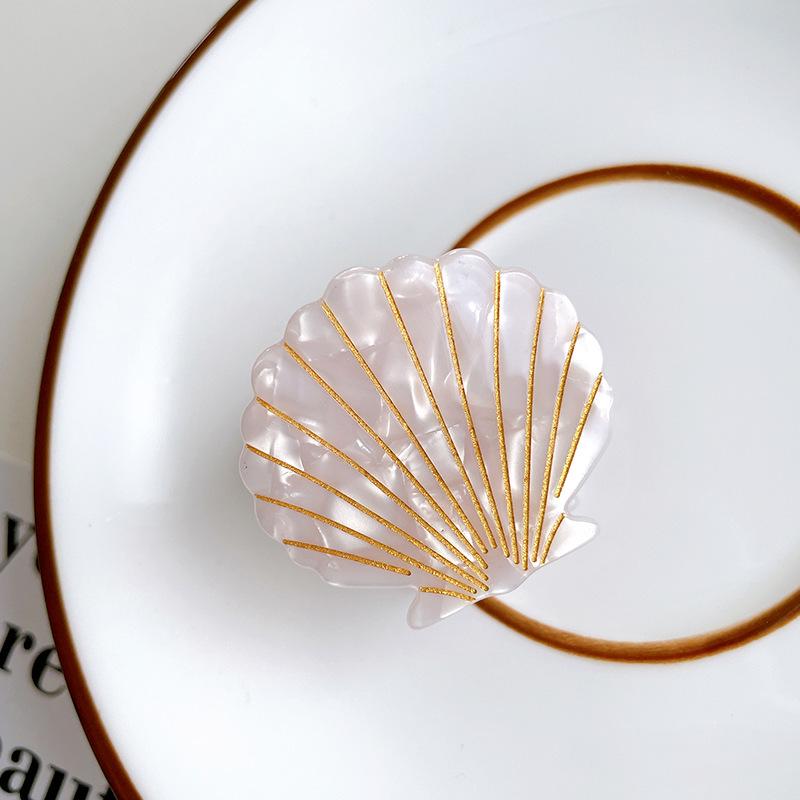 Nan Rui Korean Sweet Girly 4cm Medium Acetate Shell Claw Hair Clip