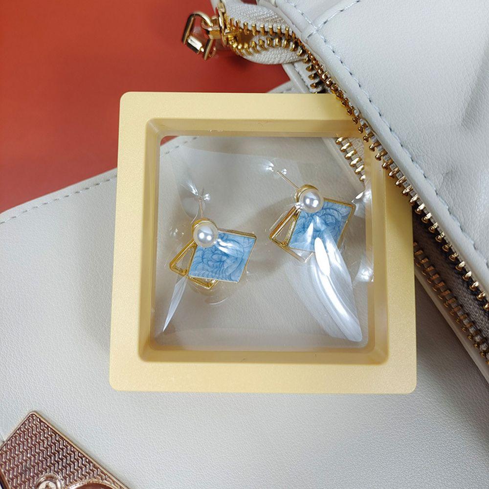 

Suspension Protective PE Film Displays Case Transparent Jewelry Box Jewelry Display Anti-oxidation M