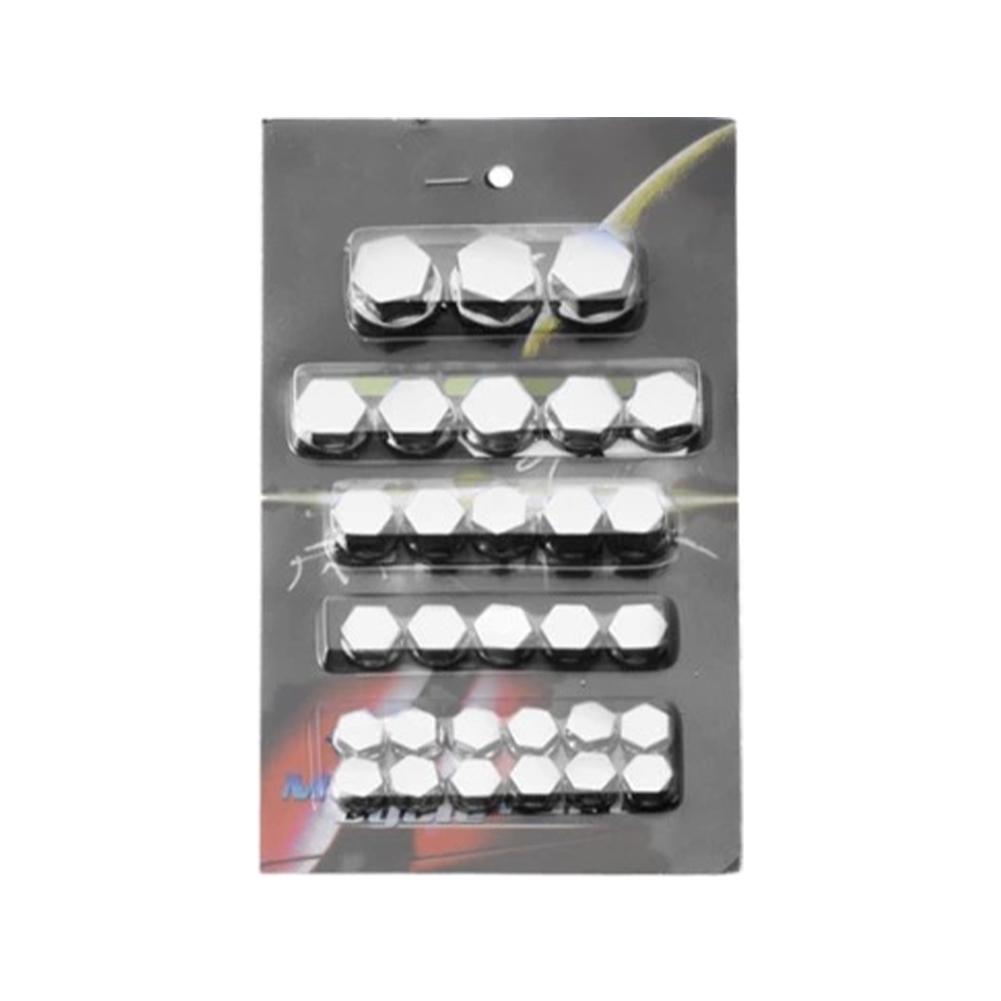 1,4/1,2/1/0,8 cm Dekorace šroubového uzávěru na úpravu motocyklu Univerzální pro většinu motocyklů Beneli Barevný kryt matice Accesso V3k7