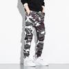 Pantaloni da lavoro da uomo primavera e autunno cotone multitasche casual con coulisse