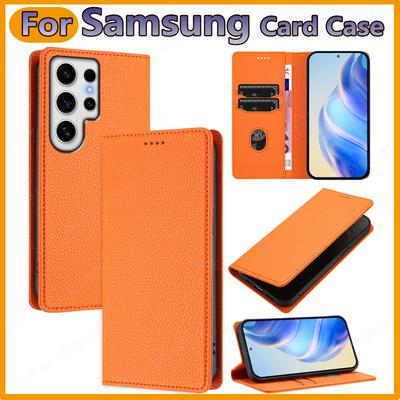 Husă Flip Pentru Samsung Galaxy S25 S24 S23 S22 S21 S20 Ultra S10 S9 S8 Plus Suport Card Portofel din Piele Magnetică Suport Capac Telefon