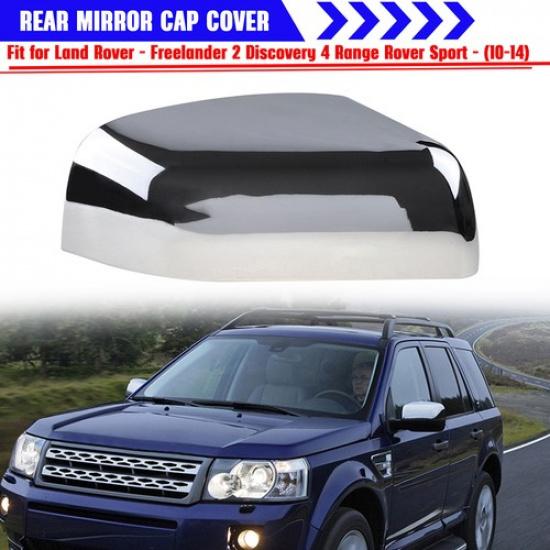 RH Side Mirror Cover Cap Chrome Fits Land Rover Range Rover Sport LR2 LR4 10-14