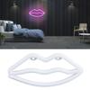 USB or Battery Powered LED Neon Sign Lip Shaped LED Light Romantic Neon Wall Sign  Home Decoration