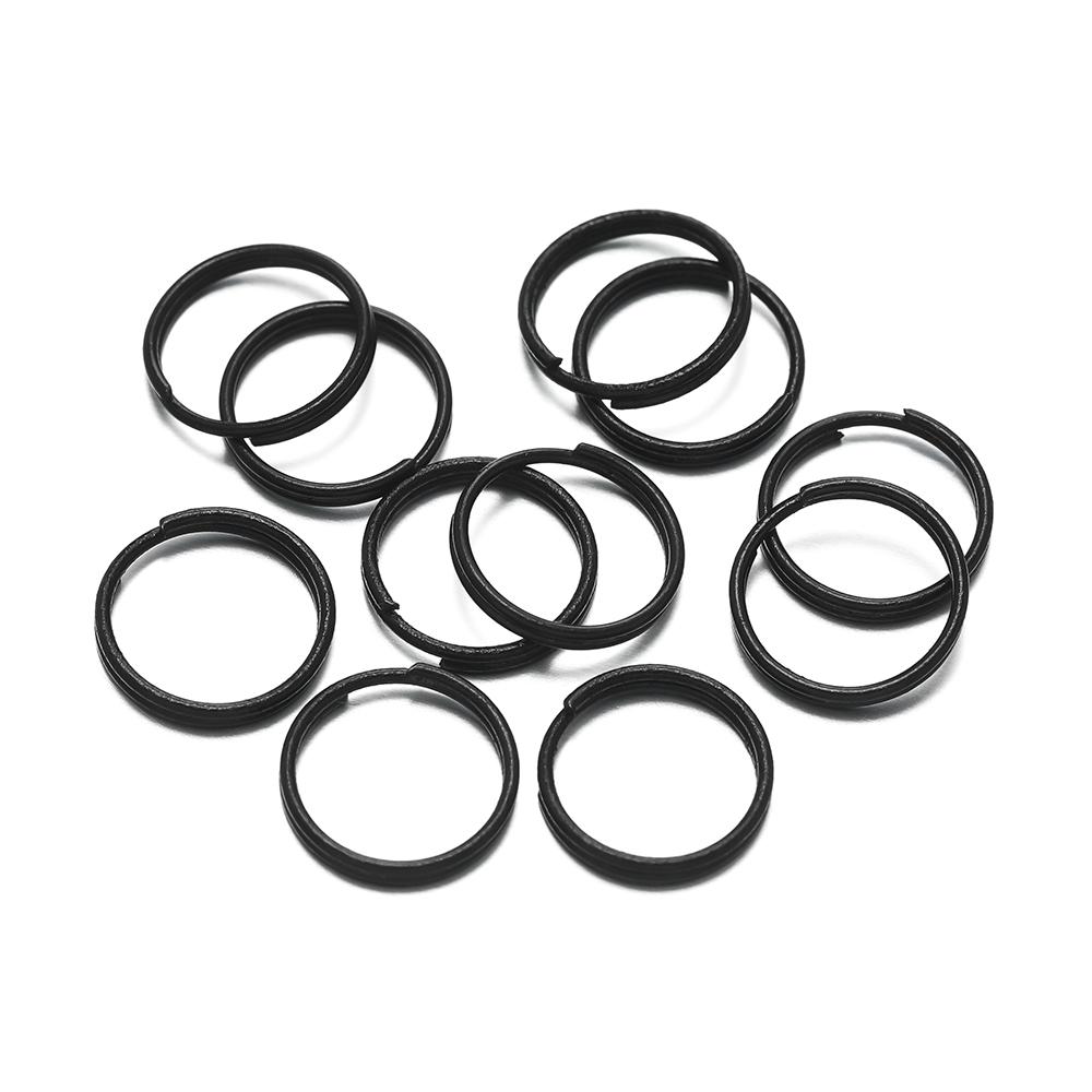 

200pcs/lot 8mm 10mm Colorful Open Jump Rings Findings Double Circle Loop Jump Ring Connector For DIY Jewelry Making 8mm X 200pcs
