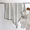 Polka Dot Korean Printed Silk Scarf 90cm Twill Silk Scarf Luxury Large Square Scarf New Shawl Headscarf Hijab