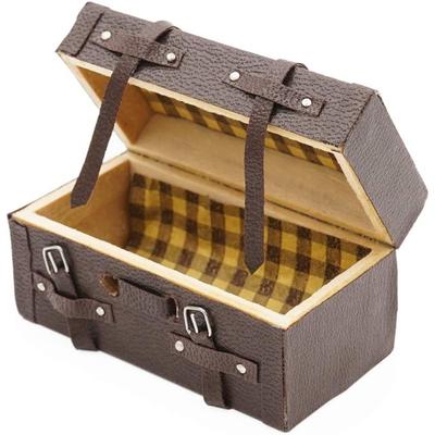Valigia in Miniatura 1/12 Accessori per Casa delle Bambole