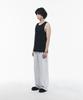 SIGNATURE Ribbed Sleeveless T-Shirt [Black]