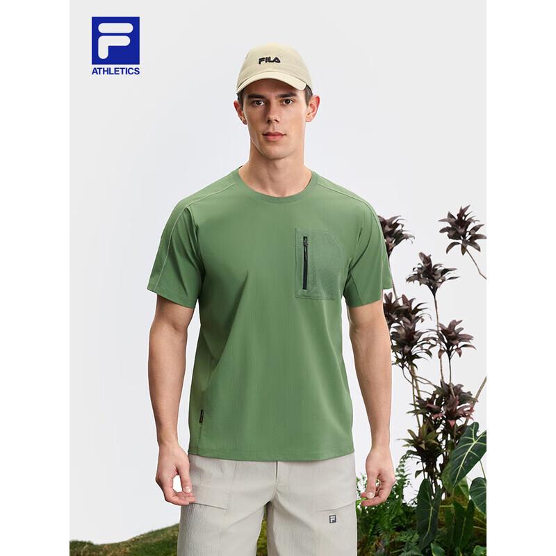 FILA Men s Woven Short Sleeve T-Shirt XL