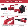 20V Leaf Blower, 73MPH Electric Cordless Leaf Blower, 4.0Ah Battery and Charger Included,
