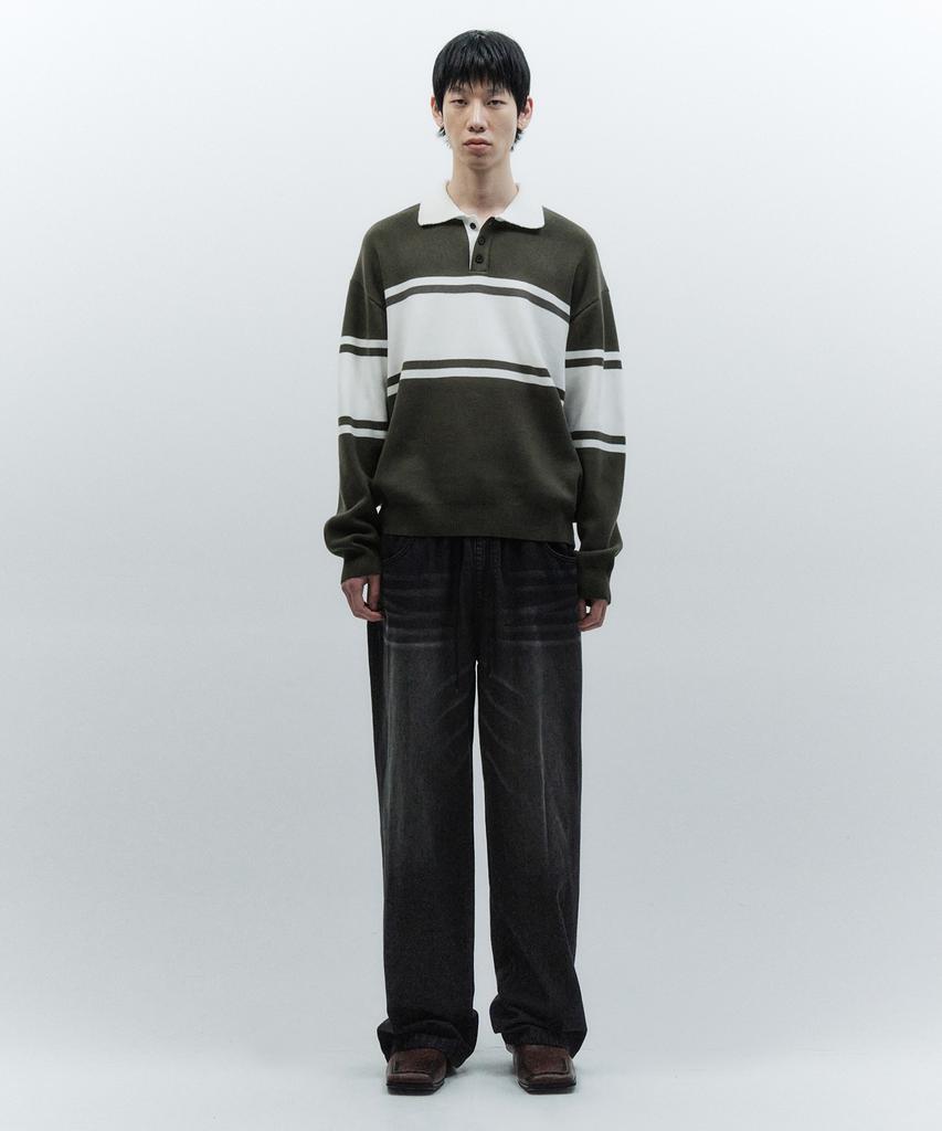 INSILENCE Rugby Knit Khaki