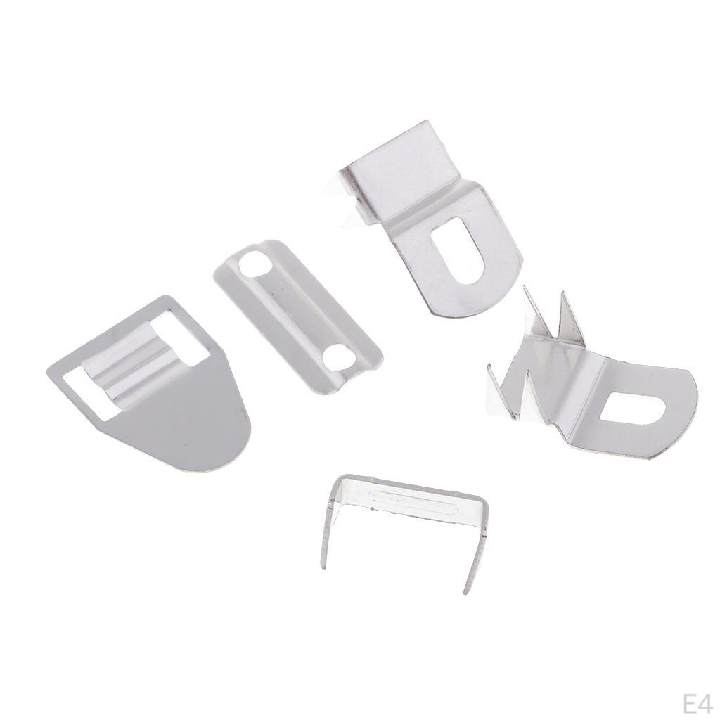 20 Set Hook And Eyes Closure Fastener For Trousers Skirt Dress