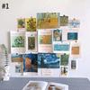 10/20Pcs Ins Interior Postcard Korean Style Wall Stickers Photo Card Decoration Wall Photo Props Postcard Home Background Decor