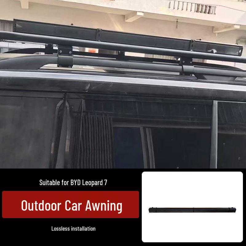 Compatible Tactical Roof Box for Formula Leopard Titanium 7: Off-Road Vehicle Side Tent, Ladder, and Climbing Platform Accessories