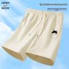 GENIOLAMODE Herrar Sommar Snabbtorkande Tryckta Shorts