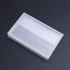 Empty Clear Nail Drill Bits Storage Box Nail Files- Holder Display Grinding for Head Container for Case Manicure Accesso