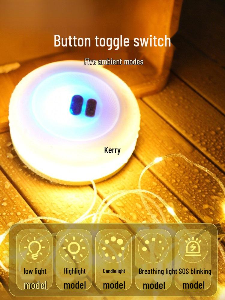 Starry Sky Camping String Lights: Ultra-Long Battery Life for Tent and Canopy Illumination