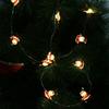Elk Xmas LED Light String Santa Claus Christmas Lamp Gift Christmas Fairy Lights  New Year