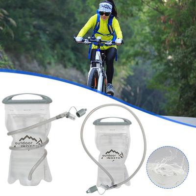1.5L/2.0L Trinkblase für Camping Auslaufsicherer Wasserspeicherbeutel Fahrrad-Trinkrucksack PEVA Wander-Wasserspeicherbeutel