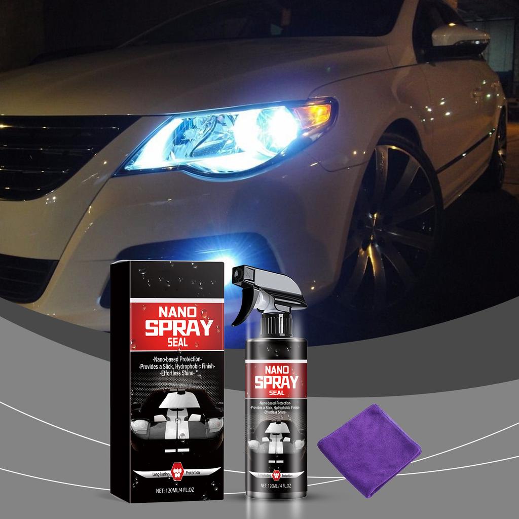 Car Cleaning Polish Car Paint Polishing Maintenance Glazing Waxing Antifouling Car Nano Coating 120ML