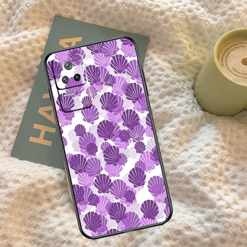Seashell Shell Sea Art Case For Xiaomi 14T 13T Pro 11T 12T 13 14 15 Ultra POCO X7 Pro X3 X5 X6 F5 F6 M6 Pro Cover