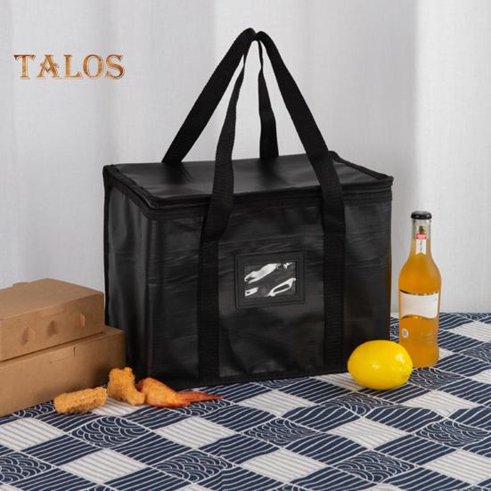 Insulated Bag 16/28/50L Pizza Delivery Cooler Bags for Travel Food Delivery Reusable Grocery Bags Warm Cooler Bags