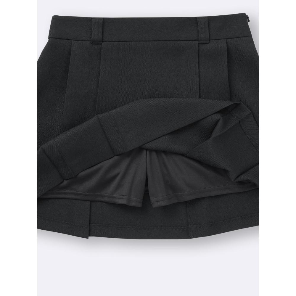 Gu By Uniqlo Side Pleated Skirt