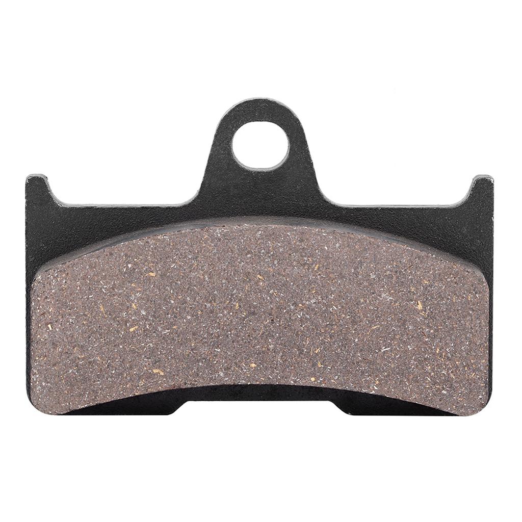 6pcs Front and Rr Brake Pads for Grizzly 660 4x4 YFM660F 02-08, Made of High Quality Iron, Outstanding Stopping Power and Durability