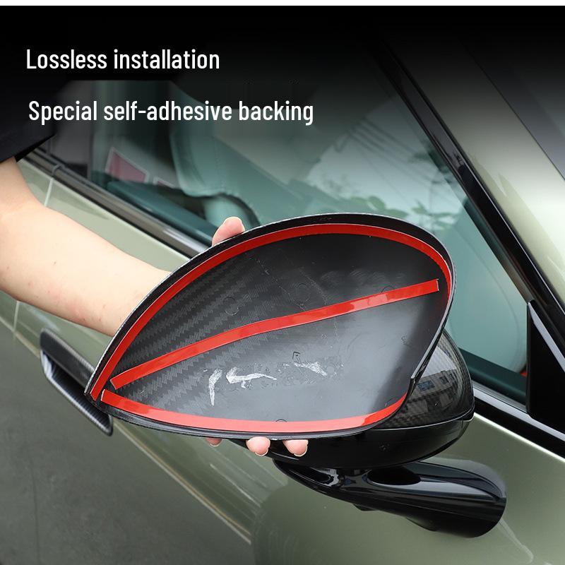 Carbon Fiber Rearview Mirror Cover - Anti-collision Protective Shell for SU7