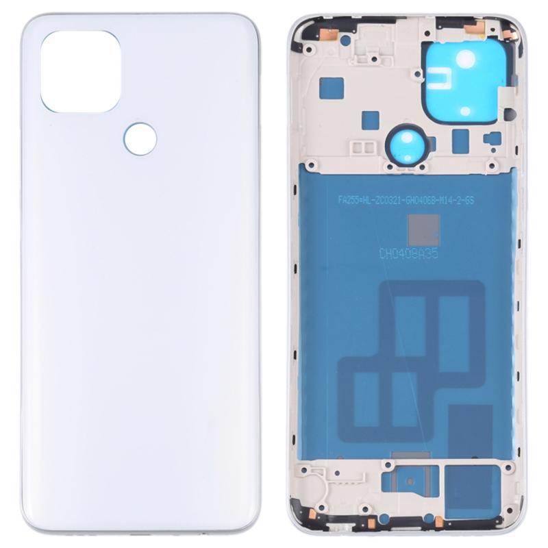 

For OPPO A15/A15s/A35 OEM Battery Housing Back Cover Replacement White