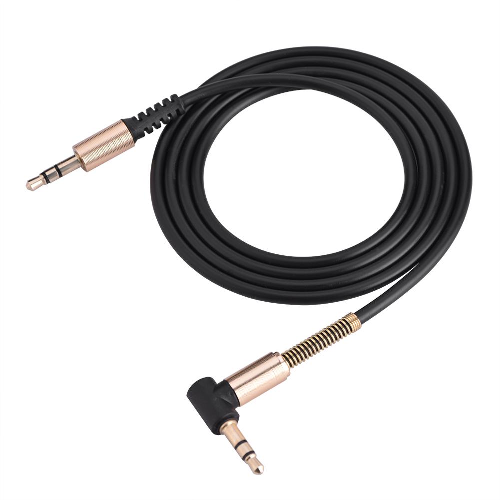 

3.5mm Male to Male Aux Cable L shaped I shaped Cord for Speaker Headphone