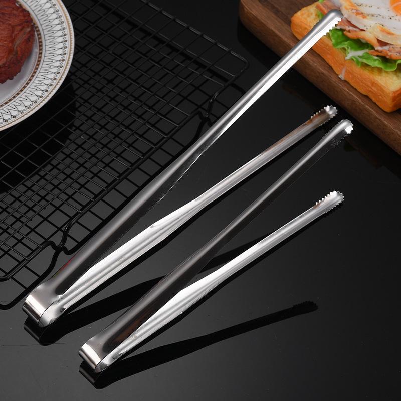 304 Stainless Steel Anti-Scald Buffet and Barbecue Tongs